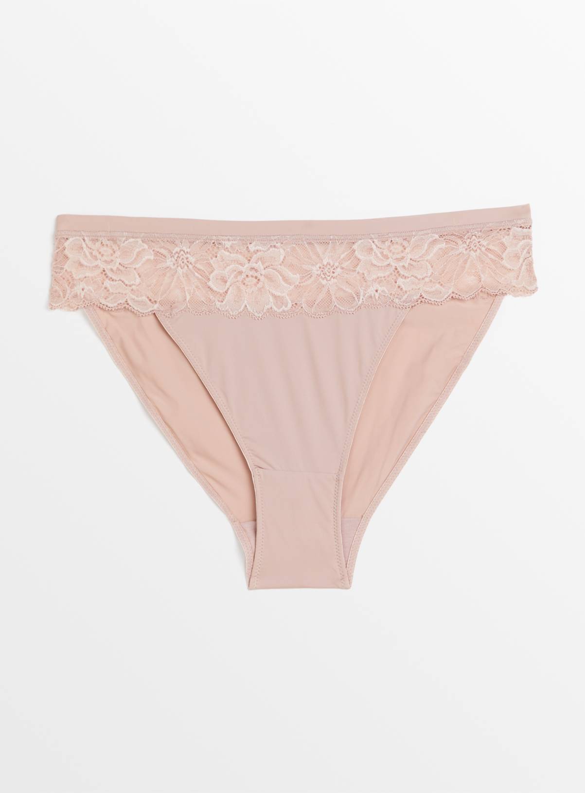 Mink Lace High Leg Knickers 16 - Image 2